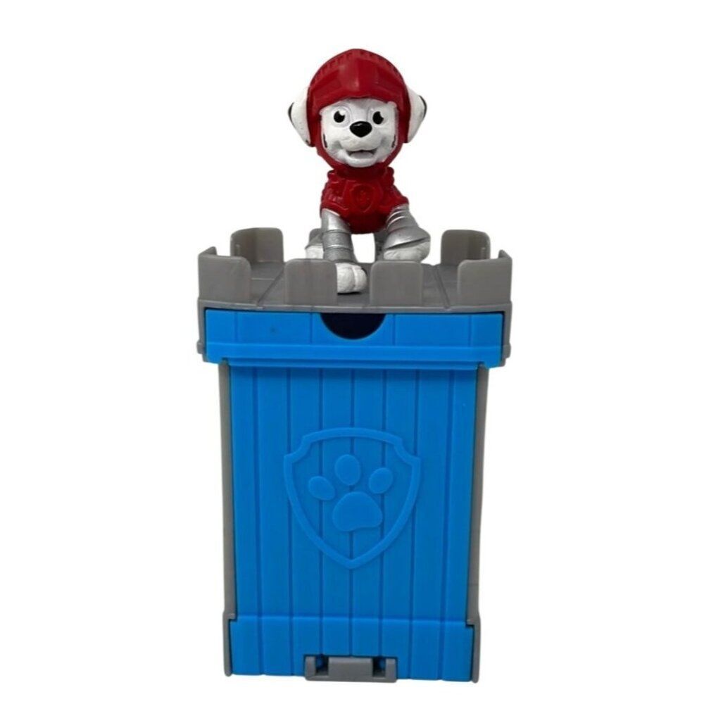 Paw Patrol Rescue Knights Marshall Mini Figure & Castle Mystery Box New